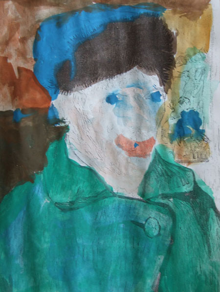„Malen nach Vincent van Gogh Klasse 2“