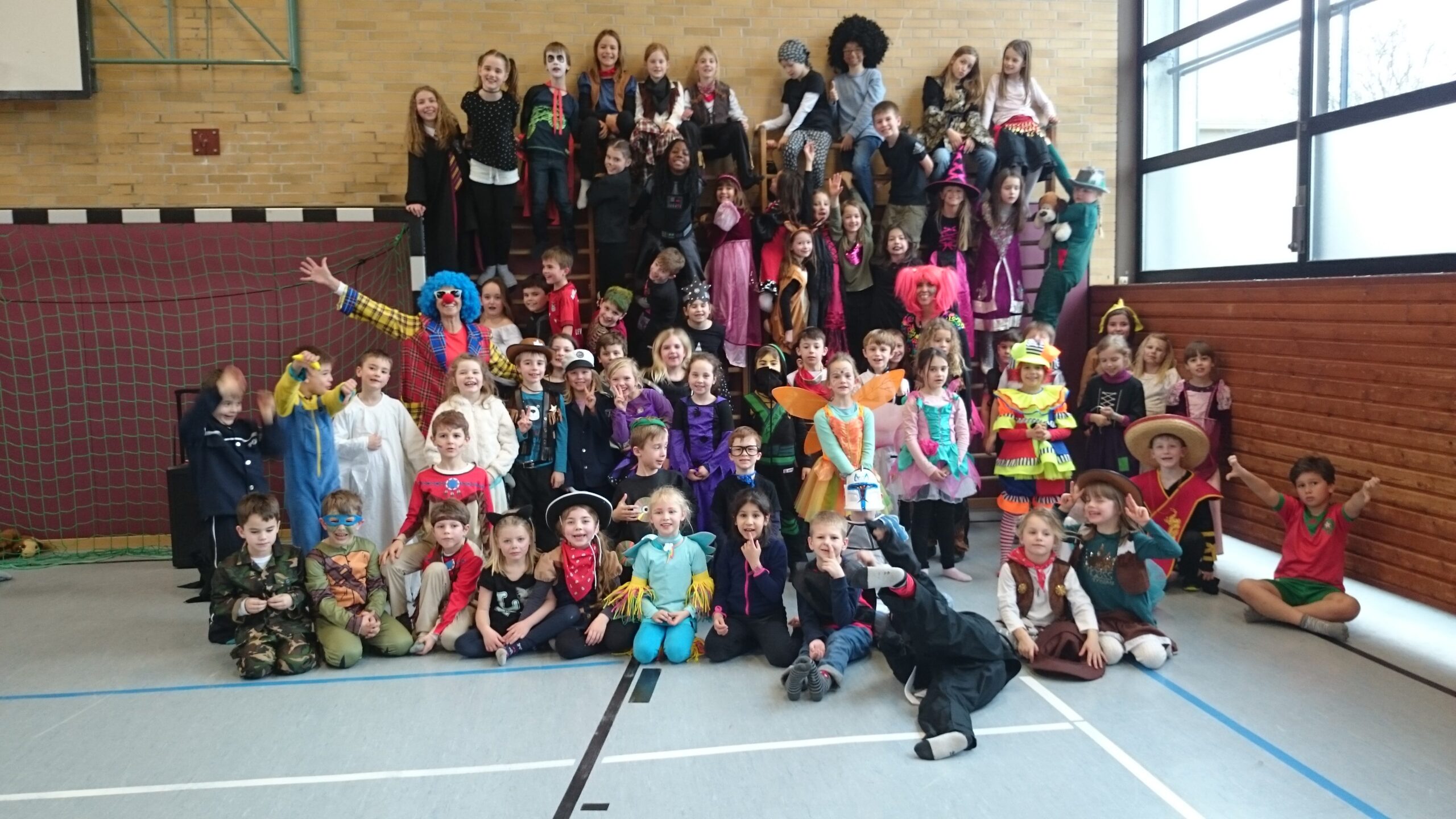 Narrentreiben an der HTS