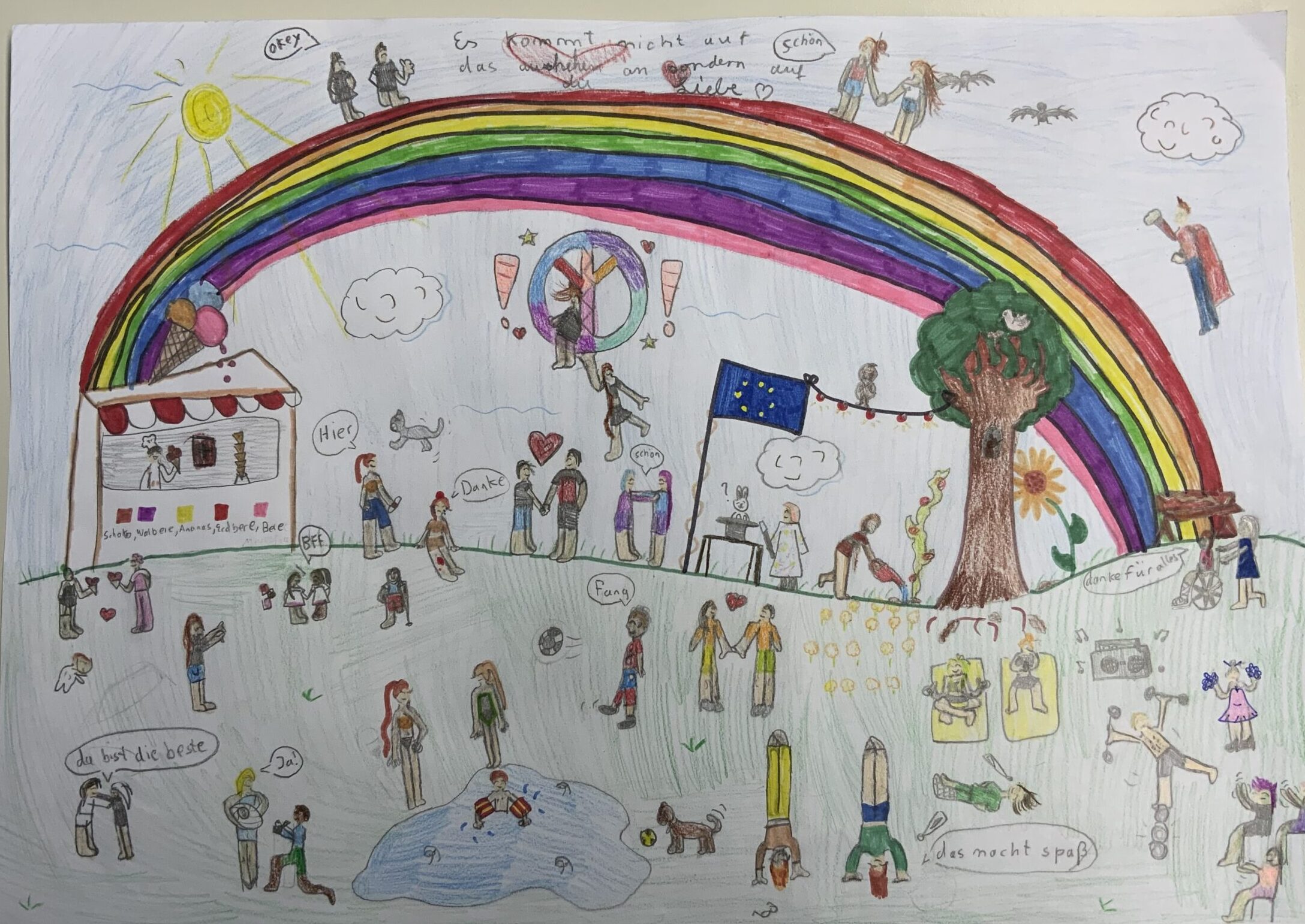 Erfolgreiche Teilnahme am Europäischen Malwettbewerb